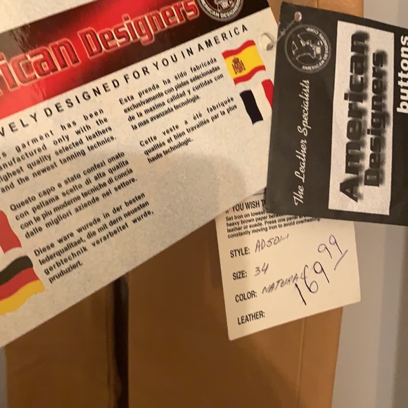 100% Leather Pants! (Tan) - Picture 5 of 10